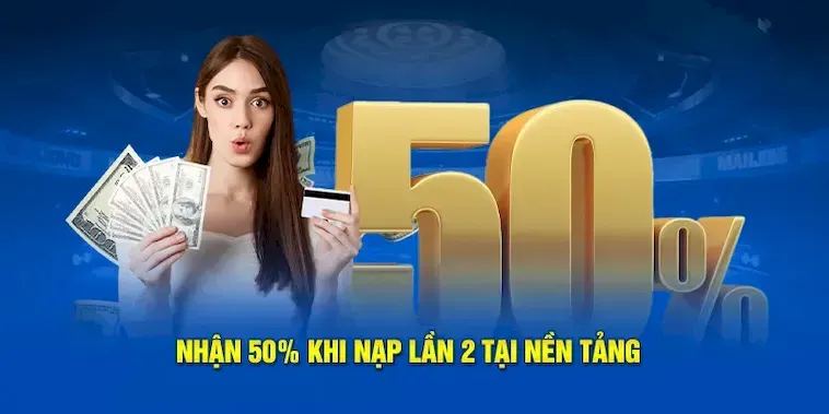 Đừng Bỏ Lỡ Nạp Lần 2 Tặng 50% Tại Nhà Cái AZBET88